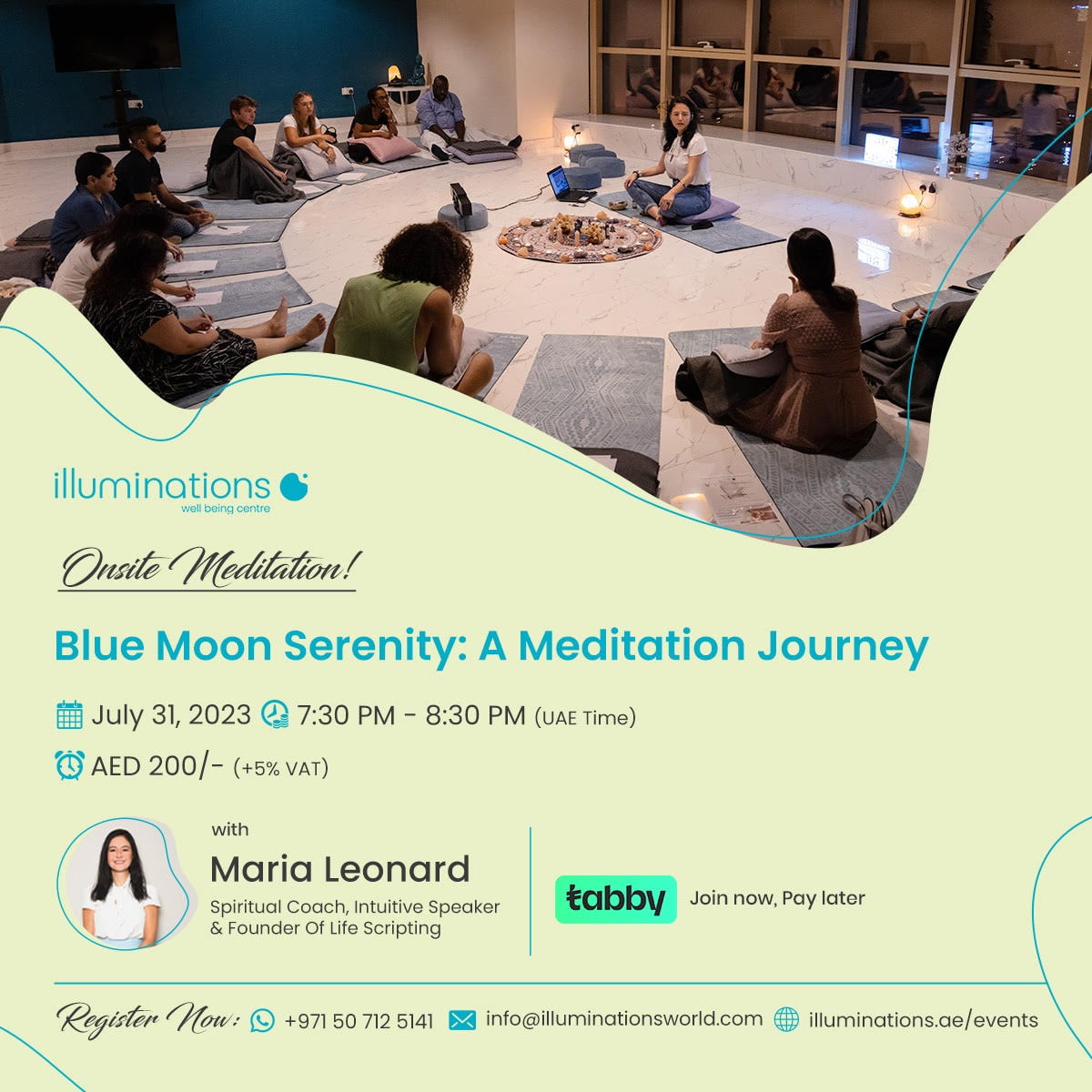 BLUE MOON SERENITY: A MEDITATION JOURNEY - Maria Leonard